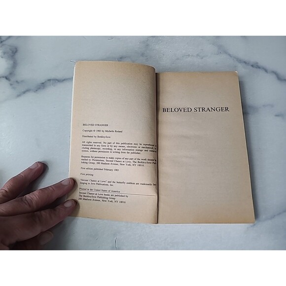 Beloved Stranger By Michelle Roland Paperback - Picture 4 of 10